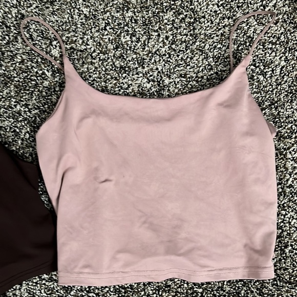 Amazon Neutral Brown & Taupe Loose Camisole Tops, worn once - Picture 2 of 4